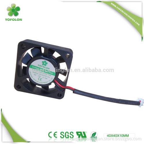 40x40x10mm 5V 12V high flow low noise 3D printer fan